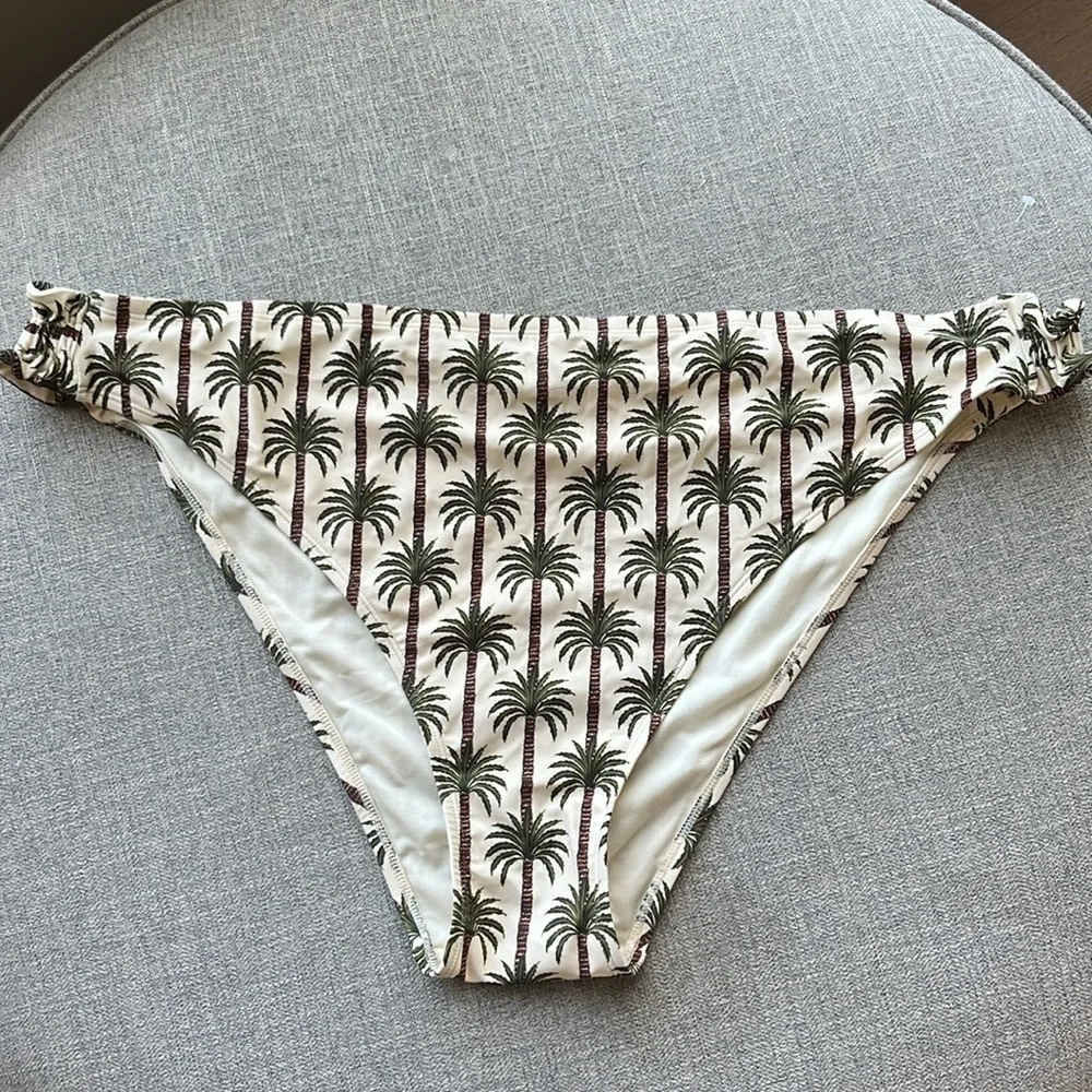 Agua Bendita X Target Bikini 2 Piece Set Palm Print 2X NWOT